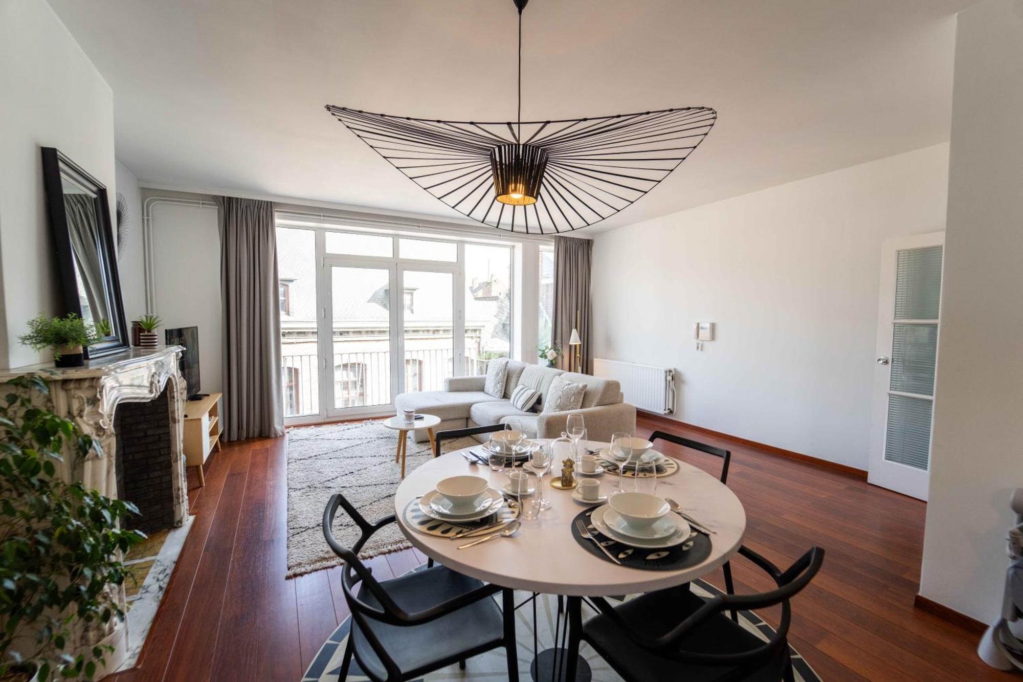 Appartement Luxury Apart' Mons City Center With Terrace Extérieur photo