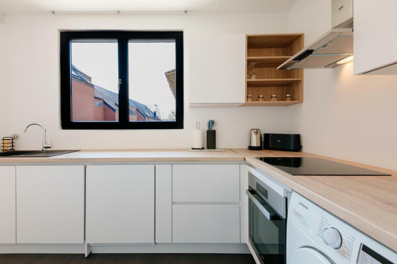 Appartement Luxury Apart' Mons City Center With Terrace Extérieur photo